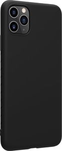 Nillkin Nillkin Rubber elastyczne silikonowe etui pokrowiec iPhone 11 Pro Max czarny uniwersalny 2