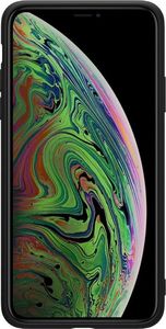 Nillkin Nillkin Rubber elastyczne silikonowe etui pokrowiec iPhone 11 Pro Max czarny uniwersalny 3