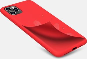 Nillkin Nillkin Rubber elastyczne silikonowe etui pokrowiec iPhone 11 Pro Max czarny uniwersalny 5