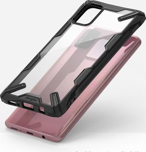 Ringke Ringke Fusion X etui pancerny pokrowiec z ramką Samsung Galaxy A71 niebieski (FUSG0040) uniwersalny 7