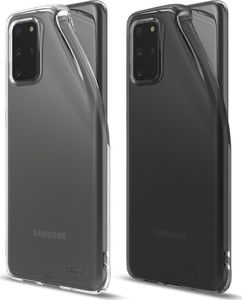 Ringke Ringke Air ultracienkie żelowe etui pokrowiec Samsung Galaxy S20 Plus czarny (ARSG0026) uniwersalny 10