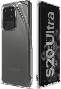 Ringke Ringke Air ultracienkie żelowe etui pokrowiec Samsung Galaxy S20 Ultra czarny (ARSG0028) uniwersalny 4