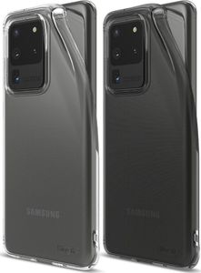 Ringke Ringke Air ultracienkie żelowe etui pokrowiec Samsung Galaxy S20 Ultra czarny (ARSG0028) uniwersalny 6
