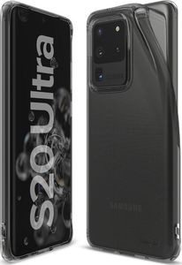 Ringke Ringke Air ultracienkie żelowe etui pokrowiec Samsung Galaxy S20 Ultra czarny (ARSG0028) uniwersalny 9
