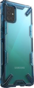 Ringke Ringke Fusion X etui pancerny pokrowiec z ramką Samsung Galaxy A51 niebieski (FUSG0038) uniwersalny 2