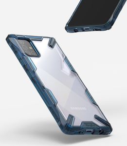 Ringke Ringke Fusion X etui pancerny pokrowiec z ramką Samsung Galaxy A71 czarny (FUSG0039) uniwersalny 6