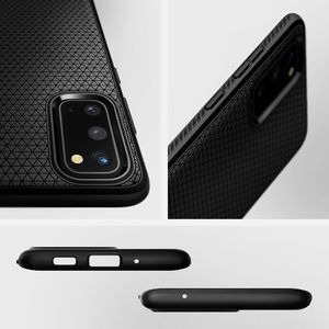 Spigen Etui Spigen Liquid Air Galaxy S20 Matte Black uniwersalny 11