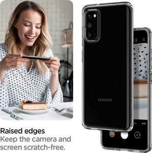Spigen Etui Liquid Crystal Galaxy S20 Crystal Clear 16