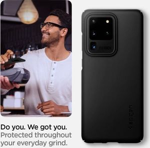 Spigen Etui Thin Fit Galaxy S20 Ultra Black 11