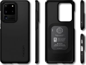 Spigen Etui Thin Fit Galaxy S20 Ultra Black 8