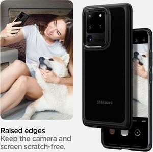 Spigen Etui Ultra Hybrid Galaxy S20 Ultra Matte Black 12