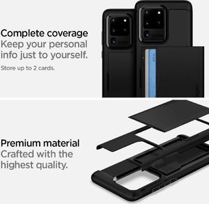 Spigen Etui Slim Armor Cs Galaxy S20 Ultra Black 15