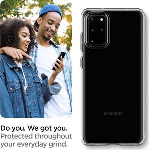 Spigen Etui Liquid Crystal Galaxy S20+ Plus Crystal Clear 13