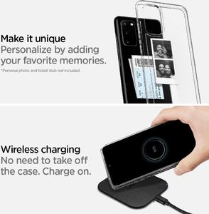 Spigen Etui Ultra Hybrid Galaxy S20+ Plus Crystal Clear 15