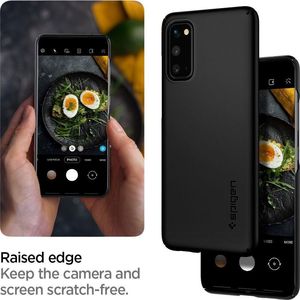 Spigen Etui Thin Fit Galaxy S20 Black 13