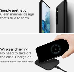 Spigen Etui Thin Fit Galaxy S20 Black 14