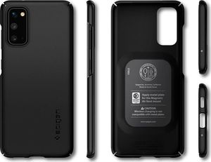 Spigen Etui Thin Fit Galaxy S20 Black 8