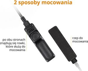 Latarka Fenix Włącznik na kablu żelowy Fenix AER-02 V2.0 5