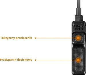 Latarka Fenix Włącznik na kablu żelowy Fenix AER-02 V2.0 6