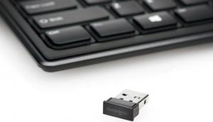 Klawiatura Kensington Advance Fit Bezprzewodowa Czarna US (K72344UK) 2