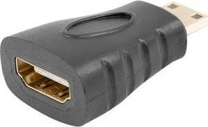 Adapter AV Lanberg HDMI Mini - HDMI czarny (AD-0037-BK) 1