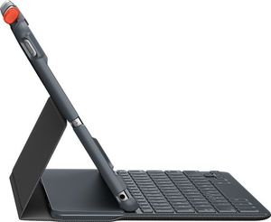 Logitech Slim Folio for iPad (7th, 8th, & 9th generation) - GRAPHITE - UK (920-009480) 2