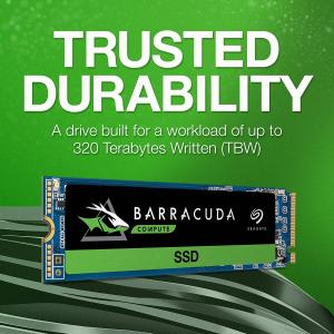 Dysk SSD Seagate BarraCuda 510 500 GB M.2 2280 PCI-E x4 Gen3 NVMe (ZP500CM3A001) 4