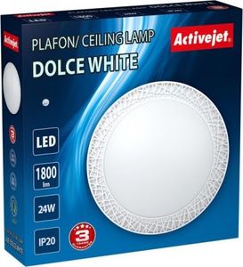 Lampa sufitowa Activejet Plafon LED Activejet AJE-DOLCE White 1
