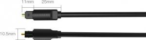 Kabel Vention Toslink - Toslink 1m czarny (BAEBF) 6