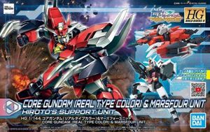 Figurka Figurka kolekcjonerska HGBD:R 1/144 Core Gundam (rtc) & Marsfour Unit 1
