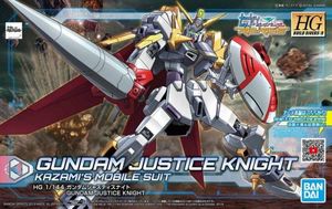 Figurka Figurka kolekcjonerska HGBD:R 1/144 Gundam Justice Knight 1