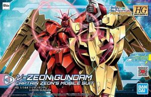 Figurka Figurka kolekcjonerska HGBD:R 1/144 v-zeon Gundam 1