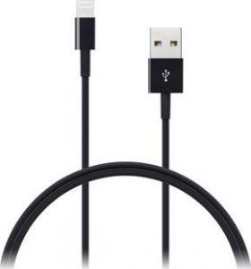 Kabel USB Connect IT USB-A - Lightning 1 m Czarny (CI-415) 1