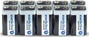 EverActive Bateria 9V Block 650mAh 10 szt. 1