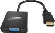 Adapter AV Vision VISION Adapter HDMI to VGA Adaptor 1