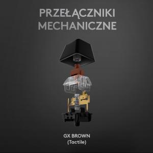 Klawiatura Logitech G513 Carbon GX Brown (920-009330) 2