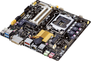 Płyta główna Asus H81T, H81, DualDDR3-1600. SATA3, HDMI, GBLAN, Mini-ITX 4