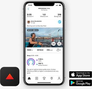 Zegarek sportowy Suunto Suunto 3 Pebble White 6