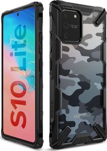 Ringke Etui Ringke Fusion X do Samsung Galaxy S10 Lite Camo Black uniwersalny 2