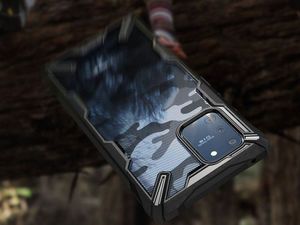 Ringke Etui Ringke Fusion X do Samsung Galaxy S10 Lite Camo Black uniwersalny 5