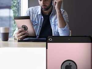 Etui na tablet Spigen Etui Spigen Tough Armor do Apple iPad 10.2 2019 7Gen Rose Gold uniwersalny 7
