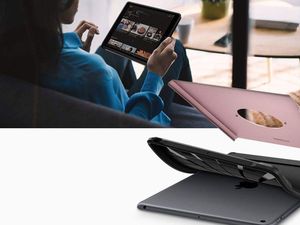Etui na tablet Spigen Etui Spigen Tough Armor do Apple iPad 10.2 2019 7Gen Rose Gold uniwersalny 8