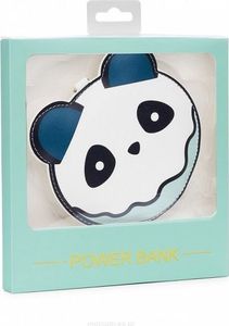 Powerbank Babaco Brelok Panda 2200mAh Biało-niebieski 1