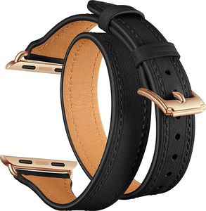 Tech-Protect TECH-PROTECT LONGCHARM APPLE WATCH 1/2/3/4/5 (38/40MM) BLACK/GOLD 2