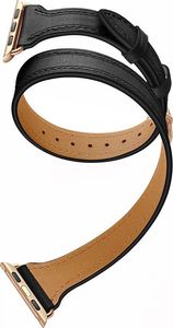 Tech-Protect TECH-PROTECT LONGCHARM APPLE WATCH 1/2/3/4/5 (38/40MM) BLACK/GOLD 3