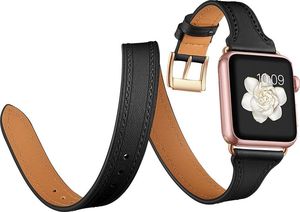 Tech-Protect TECH-PROTECT LONGCHARM APPLE WATCH 1/2/3/4/5 (38/40MM) BLACK/GOLD 4