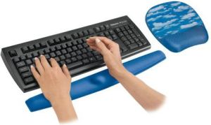 Fellowes Podkładka przed klawiature Memory Foam, szafirowa - (9178401) 2