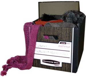 Fellowes Bankers Box WOODGRAIN - pudło na archiwa FastFold, (0061001) 5