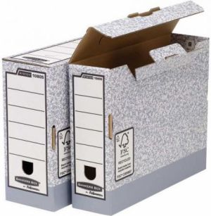 Fellowes Bankers Box System with FSC - pudełko na akta 80 mm FastFold, op. 1 szt. (1080001) 2