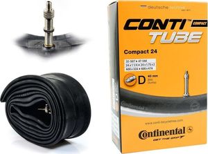 Continental Dętka Continental Compact 24'' x 1,25'' - 1,75'' wentyl dunlop 40 mm uniwersalny 1